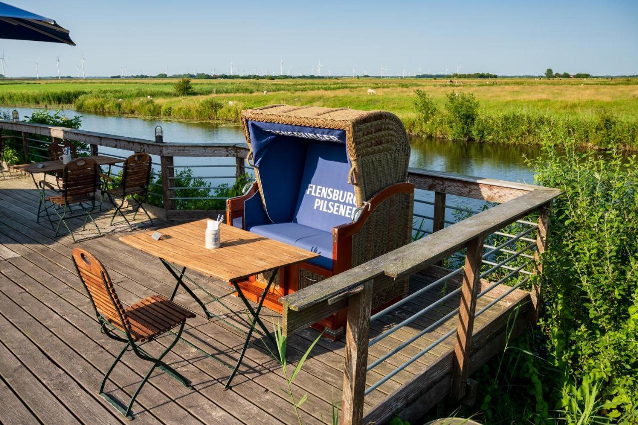 Nordsee-Hotel Arlau-Schleuse Hattstedtermarsch Buitenkant foto
