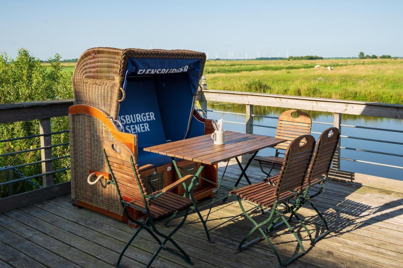 Nordsee-Hotel Arlau-Schleuse Hattstedtermarsch Buitenkant foto